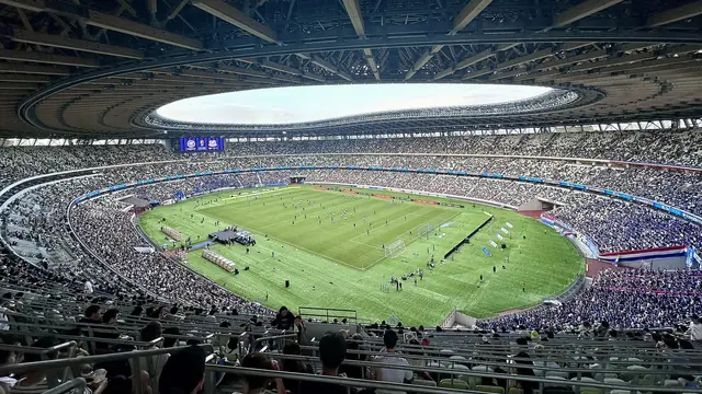 大規模ツアーの会場にもなる国立競技場のスタンド