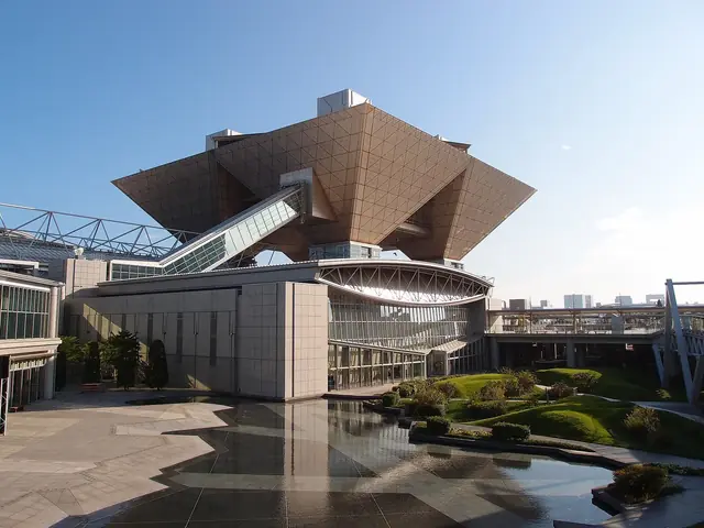 Tokyo Big Sight exhibition centre in Ariake, where Summer Comiket is held