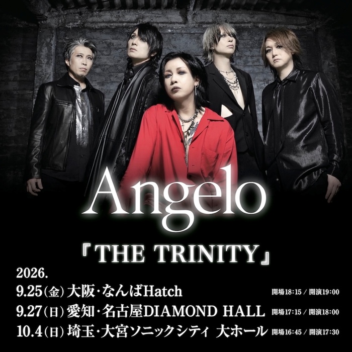 Angelo「THE TRINITY」tour 2026 名古屋